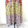 Valentino floral printed multicolor long dress - BOPF | Business of Preloved Fashion
