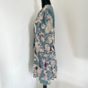 Valentino floral printed silk midi dress - BOPF | Business of Preloved Fashion
