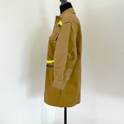 Valentino Khaki V Logo Military Jacket (2018) - BOPF | Business of Preloved Fashion
