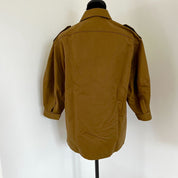 Valentino Khaki V Logo Military Jacket (2018) - BOPF | Business of Preloved Fashion