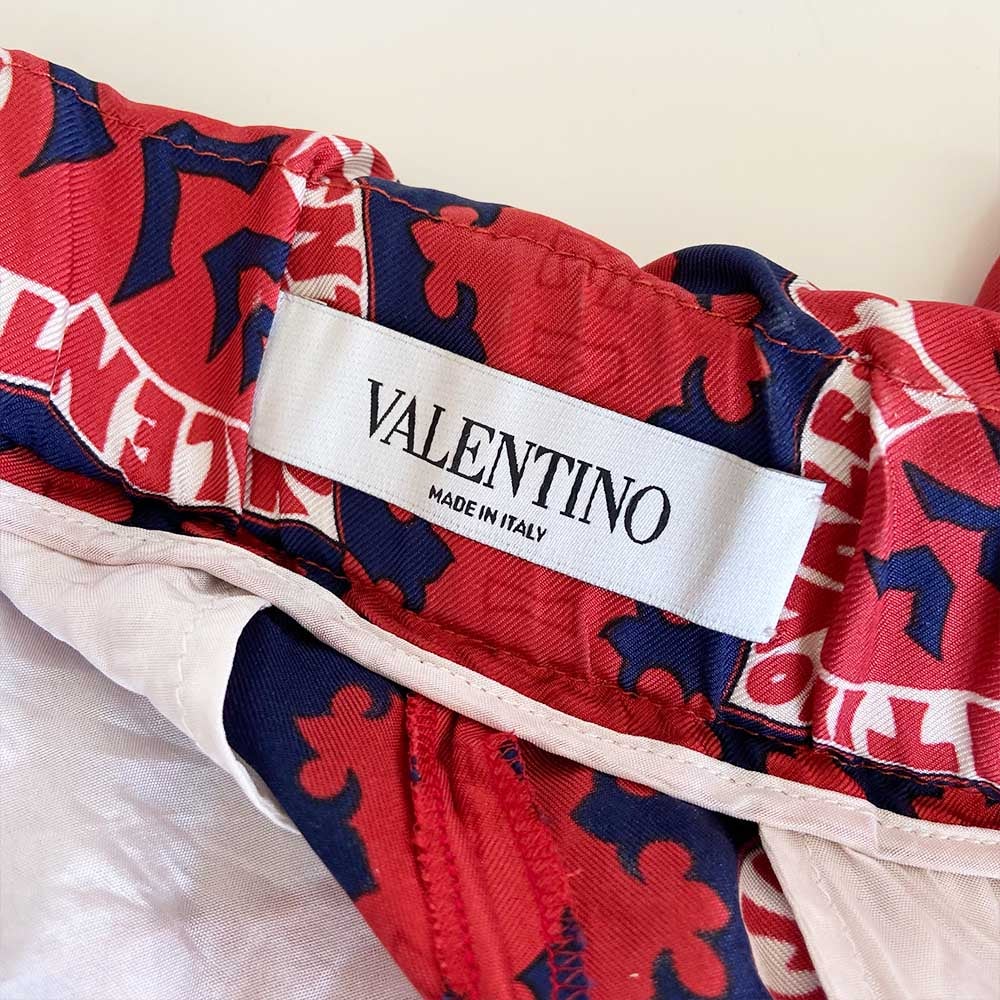 Valentino Mini Bandana print shirt and shorts - BOPF | Business of Preloved Fashion