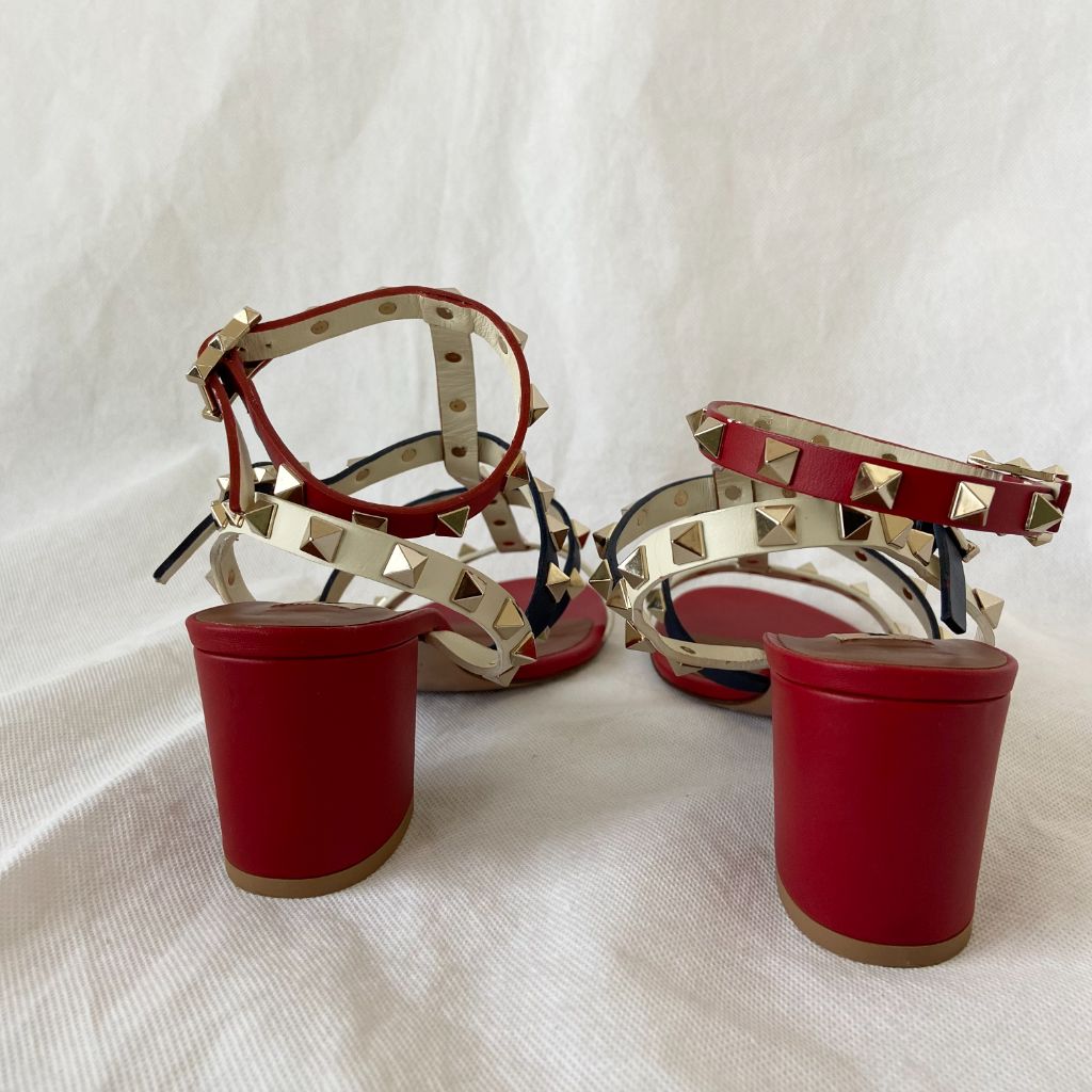 Valentino Rockstud Sandals, 37.5 - BOPF | Business of Preloved Fashion