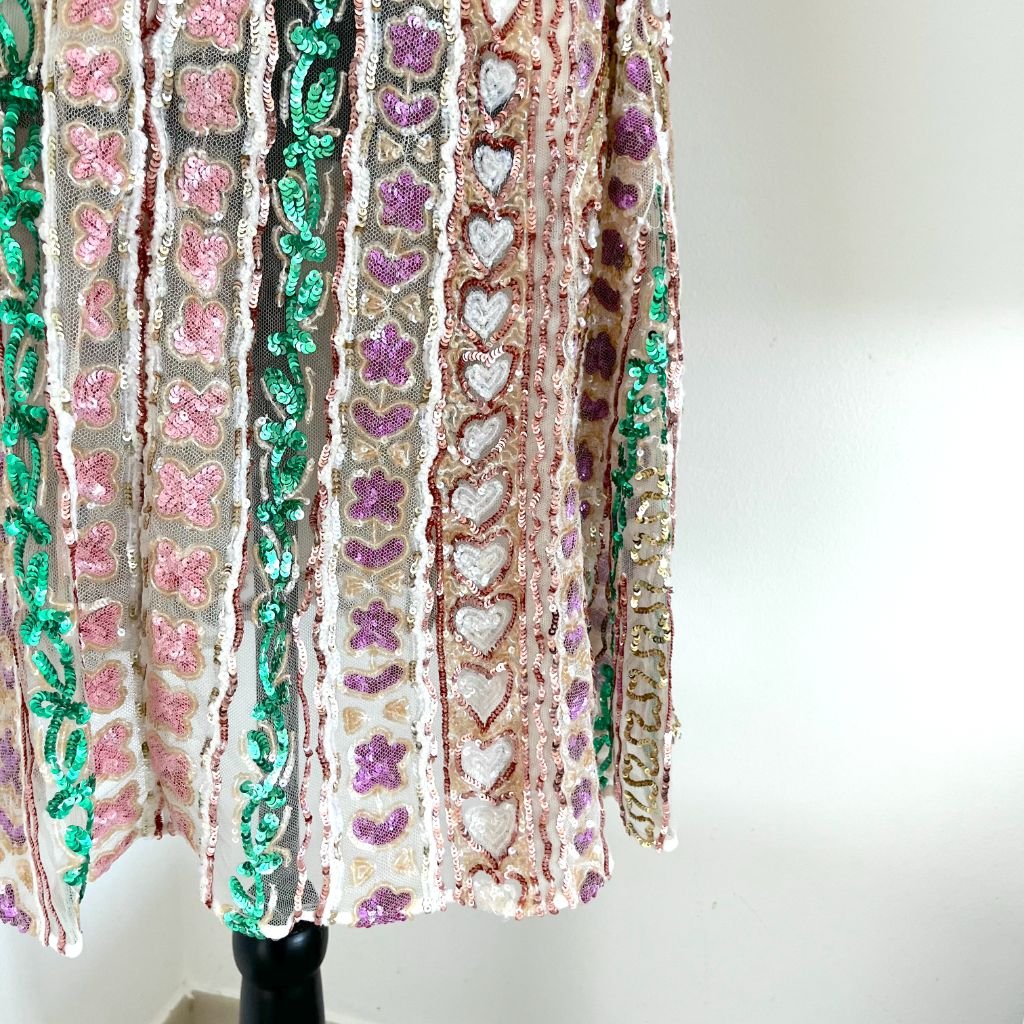 Valentino Sequin Sleeveless Mini Dress - BOPF | Business of Preloved Fashion