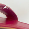 Valentino "V" logo Pink Leather Mule Slides, 36.5 - BOPF | Business of Preloved Fashion