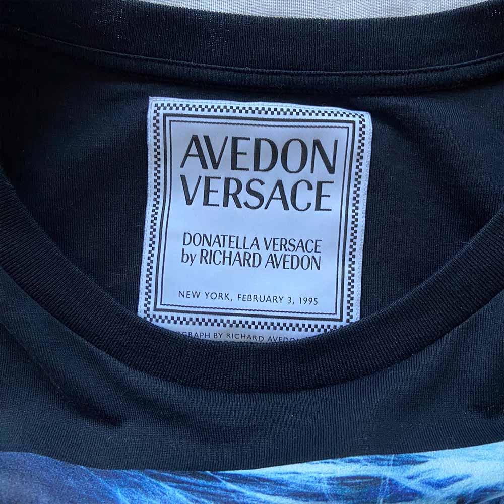 Versace Black Richard Avedon Edition Blonde T-Shirt - BOPF | Business of Preloved Fashion