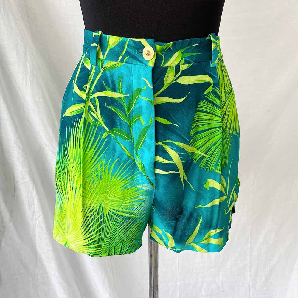 Versace Jungle-print Shorts - BOPF | Business of Preloved Fashion