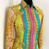 Versace printed silk Goddess Shirt - BOPF | Business of Preloved Fashion