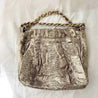 Zagliani Gold Python Large Bag - BOPF | Business of Preloved Fashion