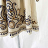 Zimmerman beige embroidered white dress - BOPF | Business of Preloved Fashion