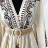 Zimmerman beige embroidered white dress - BOPF | Business of Preloved Fashion