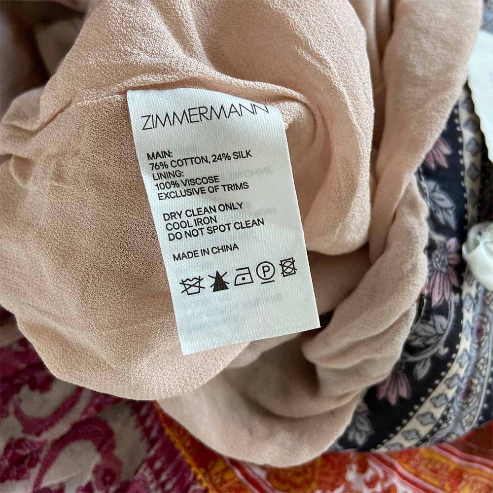 Zimmerman Printed Top and Maxi Skirt - BOPF | Business of Preloved Fashion