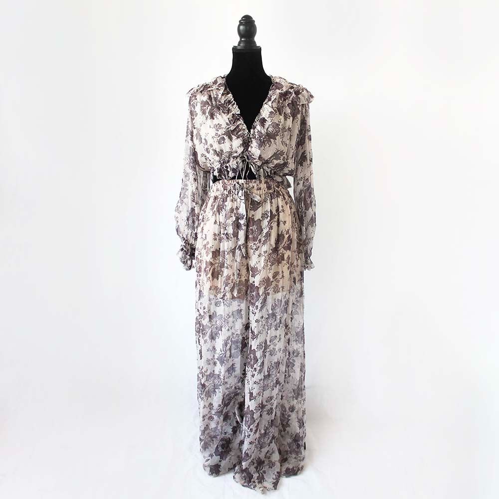 Zimmermann printed top and trousers - BOPF | Business of Preloved Fashion